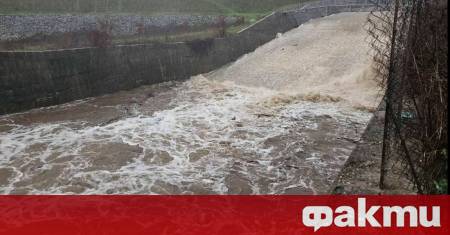 Река Ропотамо вдигна опасно нивото си край с Ново Паничарево