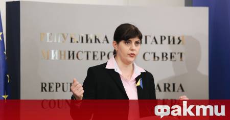 Европейският главен прокурор Лаура Кьовеши пристига на посещение в България