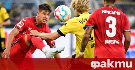 Борусия Дортмунд спечели първото за сезона дерби в Бундеслигата срещу