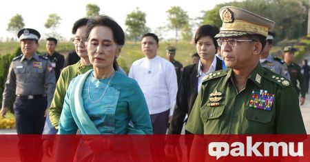 Аун Сан Су Чжи, де факто цивилната ръководителка на Мианма,