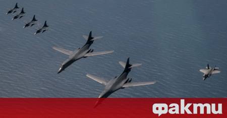 Съединените щати са използвали стратегически бомбардировач B 1 за удари