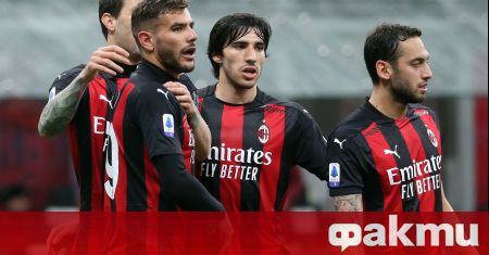 Милан победи гостуващия Беневенто с 2 0 в мач от 34 ия