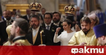 Днес в Русия се проведе първата сватба на аристократи от