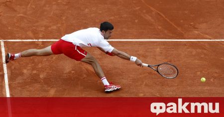 Световният номер 1 в мъжкия тенис Новак Джокович се изложи