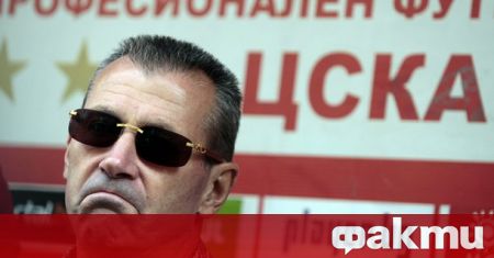 Бившият футболист и изпълнителен директор на ЦСКА Георги Илиев се
