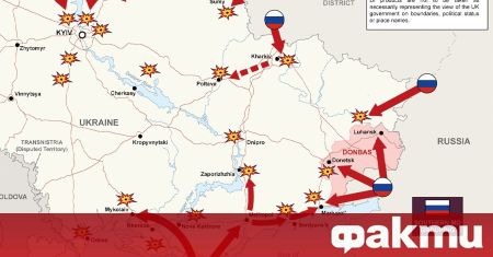 Хиляди руски войници и подкрепяни от Москва сепаратистки бойци се