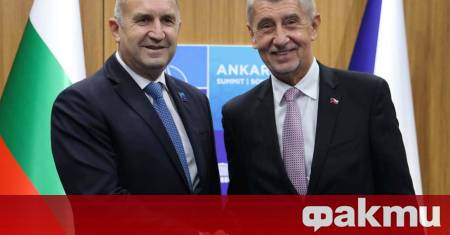 Министър председателят Румен Радев обсъди с премиера на Чехия Андрей