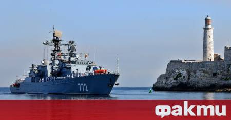 Руският тежък атомен ракетен крайцер Адмирал Нахимов може да се