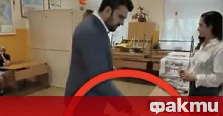 Външният министър Георг Георгиев гласува на частичните избори в Слатина