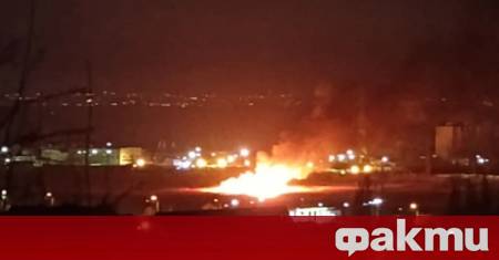 Нефтобаза във Волгоградска област се запали след падането на дрон