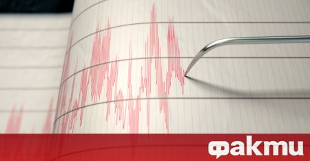 Земетресение от 5,2 по Рихтер е регистрирано рано тази сутрин