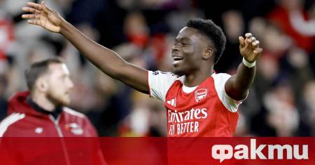 Арсенал е на крачка от удължаване на договора на Букайо
