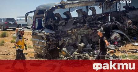 Тежко пътнотранспортно произшествие в централна Сирия отне живота на най