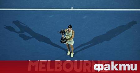 Новата шампионка от Откритото първенство на Австралия по тенис Елена