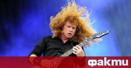 Дейв Мъстейн легендарният китарист и вокал който основава Megadeth