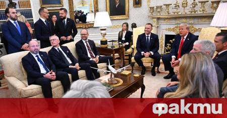 Президентът на САЩ Доналд Тръмп посрещна днес в Белия дом