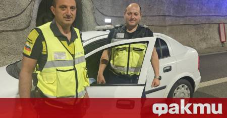 Полицейски служители днес предотвратиха инцидент на АМ Хемус съобщиха от