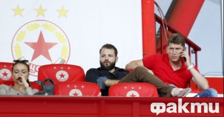 Собственикът на ЦСКА – Данаил Ганчев, лично надъха играчите на