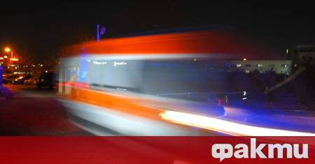 Тежък пътен инцидент с участието на полицейски автомобил се случи