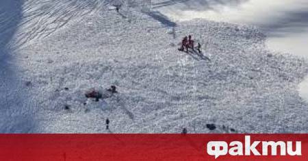 Лавина в Северна Италия отне живота на един човек и