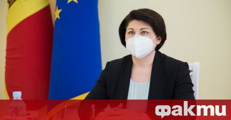 Премиерът на Молдова Наталия Гаврилица обяви че се е заразила