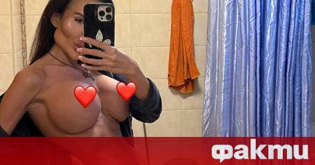 Украинският модел Анастасия Покришчук която се гордее с необичайно големи