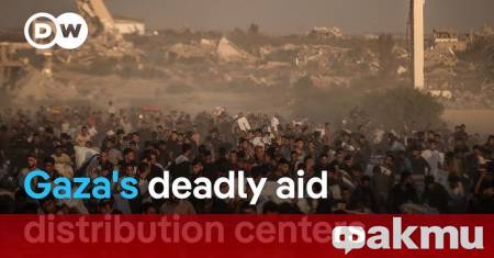 Американски охранители в пунктовете за разпределение на помощи в ивицата