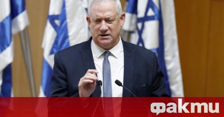 Министърът на отбраната на Израел, Бени Ганц, в сряда разреши