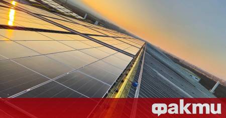След въвеждането на новата фотоволтаична инсталация за чиста енергия Столичното