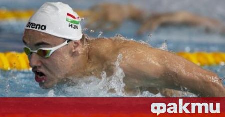 Българската надежда в плуването - Антъни Иванов, се класира за