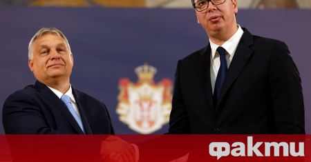 Унгарският премиер Виктор Орбан и сръбският държавен глава Александър Вучич