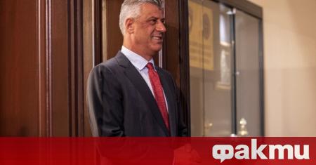 Президентът на Косово Хашим Тачи се яви пред прокурорите в