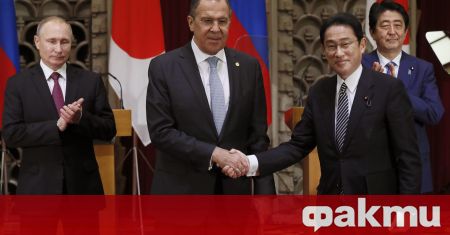 Японският премиер Фимио Кишида проведе телефонен разговор с руския държавен