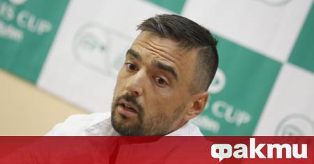 Българският тенисист Димитър Кузманов който е втора ракета на страната