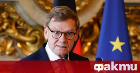 Германският външен министър Йохан Вадефул е днес на официално посещение