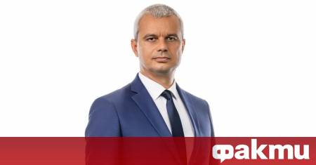 В декларация от парламентарната трибуна Костадин Костадинов заяви че българското