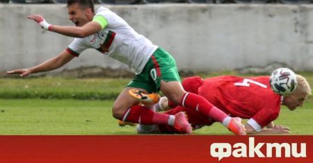 Младежкият национален отбор на България загуби с 0:1 от връстниците