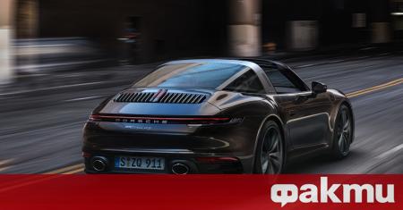 Новото поколение на Porsche 911 Targa бе представено по време