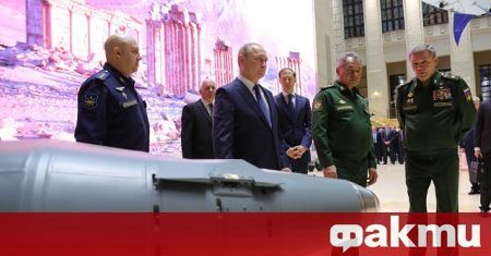 Президентът Владимир Путин поздрави руските военни участвали в боевете за