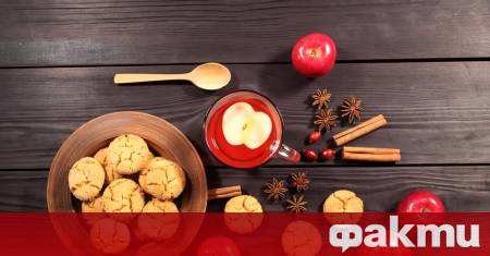 Необходими продукти ябълково брашно 100 г пълнозърнесто брашно 80 г