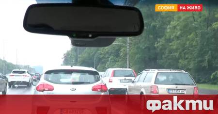 Затапено е движението по ключовия бул Цариградско шосе Липсата на наземен