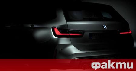 В социалните мрежи BMW публикува тийзър за предстоящото комби M3