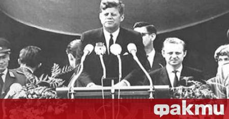 На 26 юни 1963 г. в реч в Западен Берлин