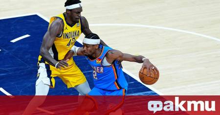 Отборът на Индиана Пейсърс се наложи над Оклахома Сити Тъндър