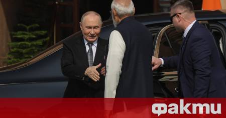 Посещението на руския лидер Владимир Путин в Индия е следено