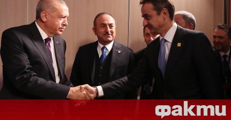 Гръцкият премиер Кириакис Мицотакис ще се срещне с турския държавен