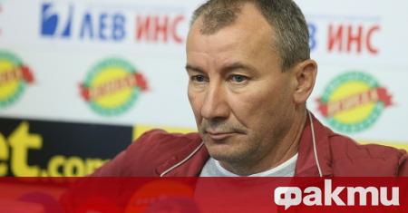 Старши треньорът на ЦСКА Стамен Белчев сподели очакванията си