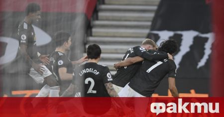 Манчестър Юнайтед обърна Саутхямптън с 3:2 в зрелищен мач с