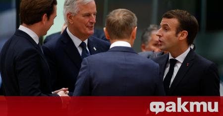 Френският президент Еманюел Макрон се е скарал с австрийския канцлер