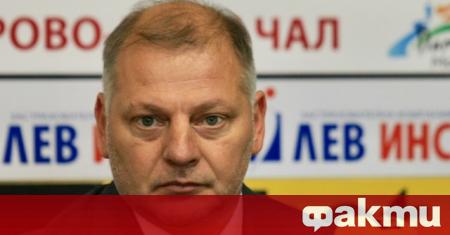 Старши треньорът на Етър Петко Петков говори пред клубния сайт